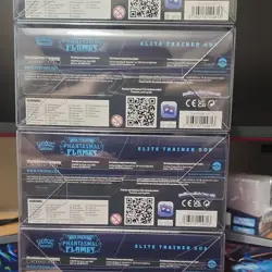 Pokemon Mega Evolution Phantasmal Flames Elite Trainer Box Charizard Lot 4 ETB's - Image 3
