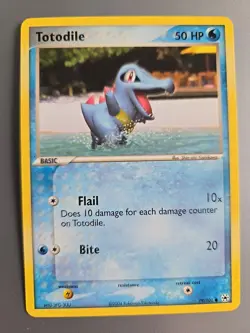 Totodile 79/101EX Hidden Legends LP/NM Pokemon Non Holo Common - Image 1