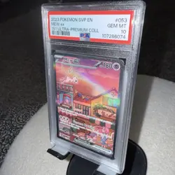 2023 Pokemon Svp En-Black Star Promo #053 Mew Ex 151 Ultra-Premium Coll PSA 10 - Image 2