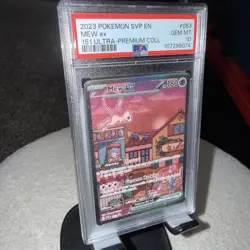 2023 Pokemon Svp En-Black Star Promo #053 Mew Ex 151 Ultra-Premium Coll PSA 10 - Image 3