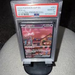 2023 Pokemon Svp En-Black Star Promo #053 Mew Ex 151 Ultra-Premium Coll PSA 10 - Image 4