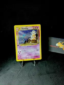 Pokemon TCG Slowking Neo Genesis 14/111 Unlimited Holo Rare 1st Edition Lp - Image 1