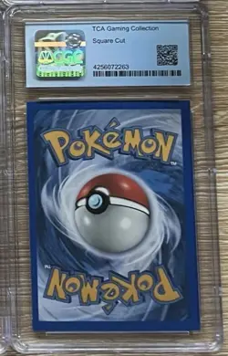 Hoppip Square Cut ERROR MISCUT 2001 Pokemon Neo Discovery CGC 9 TCA. Gaming - Image 2