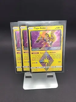 Pokemon TCG Tapu Koko Prism Star Sun & Moon - Team Up 51/181 Holo Holo Rare - Image 1