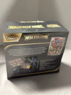 Pokemon TCG Mega Evolution Lucario Elite Trainer Box ETB - New/ Factory Sealed - Image 3