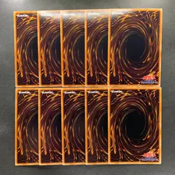 NM 10 card Jinzo GDB1-JP004 Gold Ultra Rare YuGiOh 1000 - Image 2