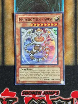 Yugioh Majestic Mech - Goryu DR04-EN196 Super Rare LP - Image 1