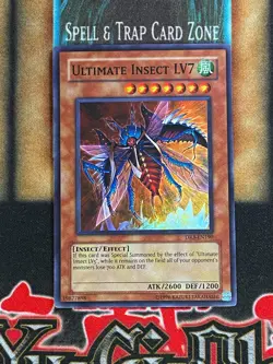 Yugioh Ultimate Insect LV7 DR3-EN190 Super Rare NM - Image 1