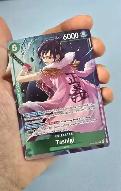 Tashigi (Dash Pack) OP14-029 Rare One Piece The Azure Sea's Seven + 1 More - Image 3