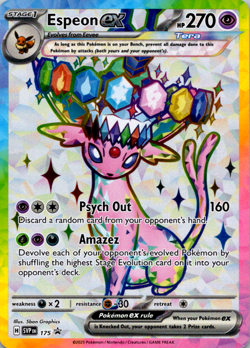 Espeon ex - #175 || Pokemon - SV: Scarlet & Violet Promo Cards || 2023 - Image 1