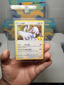 Pokemon TCG Lugia Celebrations Holo Rare Card 022/025 - Image 1