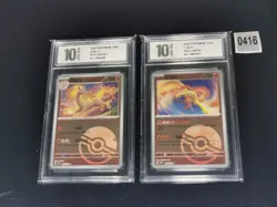 Pokemon Chinese Card Rapidash 151C-078/151 Moltres 151C-146/151 Pyxis 10 - Image 1