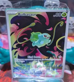 Mega Evolution Bulbasaur illustration rare 133/132 promo card - Image 2