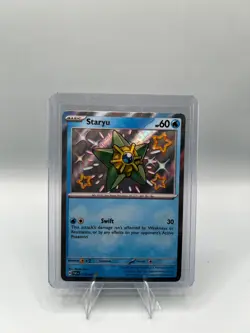 Staryu - 118/091 - Pokemon Paldean Fates Shiny Rare Card NM - Image 1