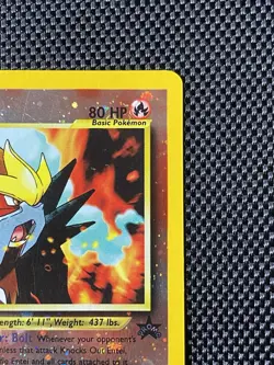 Pokemon TCG Entei #34 Reverse Holo Promo Card 2001 Black Star - Image 5