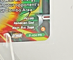 Dragon Ball Super P-404 Piccolo, Master's Teachings - Promotion Cards (PR) - Image 2