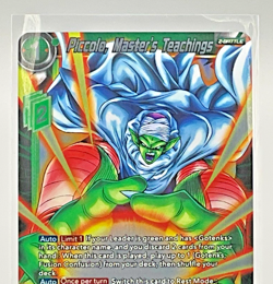Dragon Ball Super P-404 Piccolo, Master's Teachings - Promotion Cards (PR) - Image 3