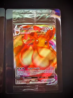 {TWO} Eevee VMAX SWSH087 SWSH: Sword & Shield Promo Cards Holo - Image 3
