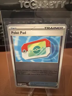 Pokemon TCG Poke Pad Trainer-Item Card 198/217 Reverse Holo Holofoil - Image 1