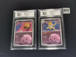 Pokemon Chinese Card Drowzee 151C-096/151 Hypno 151C-097/151 Pyxis 10 - Image 1