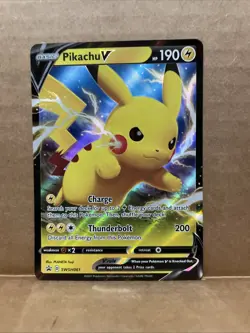 Pikachu V SWSH061 SWSH: Sword & Shield Promo Cards Holo (A1) - Image 1