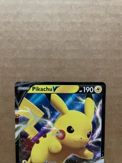 Pikachu V SWSH061 SWSH: Sword & Shield Promo Cards Holo (A1) - Image 2