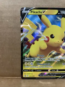 Pikachu V SWSH061 SWSH: Sword & Shield Promo Cards Holo (A1) - Image 5