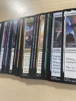 35 Count Of Rare And Uncommon Commander Master Lot Of Cards - Image 3