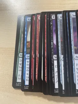 35 Count Of Rare And Uncommon Commander Master Lot Of Cards - Image 5