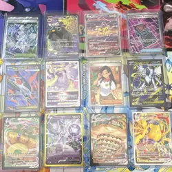 Pokemon cards EX V Holo Foil Trainer 12 card lot - Image 1