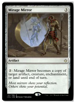 MTG Mirage Mirror - Hour of Devastation Moderately Played English Playset (x4) - Image 5