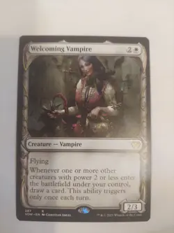 Welcoming Vampire (Showcase) Innistrad: Crimson Vow Regular - Image 1