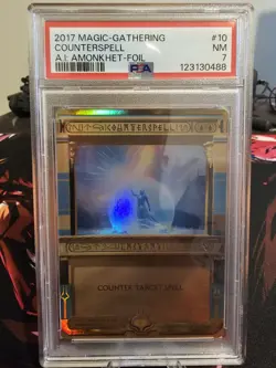 Counterspell Masterpiece Series: Amonkhet Invocations Graded PSA 7 - Image 1