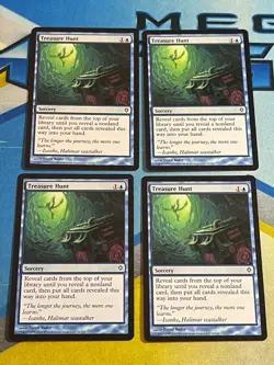 Magic the Gathering MTG Worldwake TREASURE HUNT x4 - Image 1