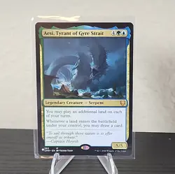 MTG- Aesi, Tyrant Of Gyre Strait- (M)- 365(CMR)- (MOD/LP) - Image 1