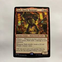 NM Slash, Reptile Rampager, MTG, TMNT, Magic the Gathering, 108 - Image 1