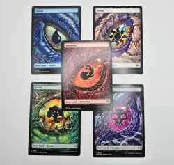 MTG TCG Magic the Gathering Tarkir Dragonstorm ALL FIVE DRAGON EYE LANDS - Image 1
