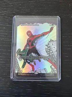 Heroic Intervention (Borderless) Marvel Universe Eternal-Legal Foil - Image 1