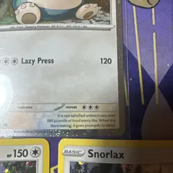Snorlax *COSMOS HOLO* #122 SVP Pokemon (Black Star Promo) NM - Image 5