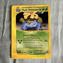 Dark Venusaur #7 [Winner] Best of Promo Stage 2 70 HP Regular 2003 Pokemon TCG - Image 1