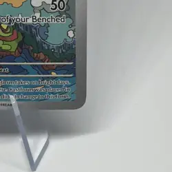 Pokemon TCG Castform Sunny Form 195/191 Surging Sparks Full Art Holo Rare - Image 2