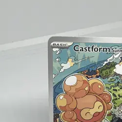 Pokemon TCG Castform Sunny Form 195/191 Surging Sparks Full Art Holo Rare - Image 4