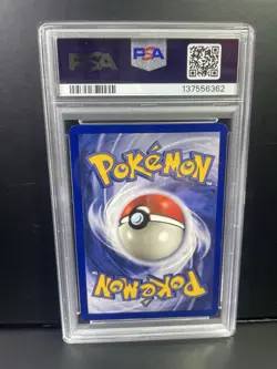 1999 POKEMON JUNGLE #12 VAPOREON-HOLO PSA 7 - Image 3