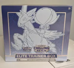 Pokemon Center Exclusive Chilling Reign ETB Ice Rider Sealed - Image 1