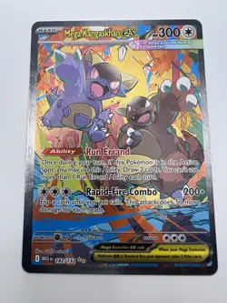Pokemon TCG Mega Kangaskhan EX 182/132 Special Illustration Rare NM Near Mint - Image 1