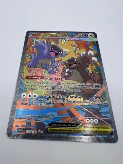 Pokemon TCG Mega Kangaskhan EX 182/132 Special Illustration Rare NM Near Mint - Image 2