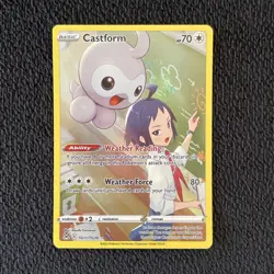 Castform Full Art TG11/TG30 Ultra Rare Lost Origin Pokemon TCG Near Mint - Image 1