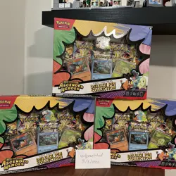 [IN HAND] Pokemon Ascended Heroes First Partners Deluxe Pin Collection SEALED - Image 1