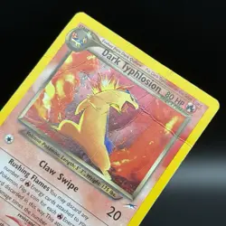 Dark Typhlosion 10/105 Unlimited Holo Rare Pokemon Neo Destiny - DMG - Image 4