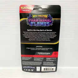 1x Phantasmal Flames Checklane Blister - Cottonee - Sealed Pokemon Booster Pack - Image 2